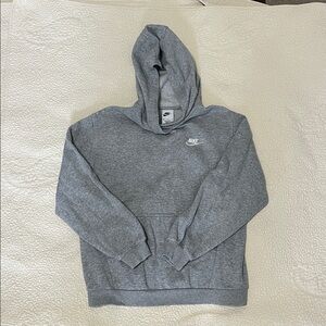 Nike Youth Gray Hoodie Sweatshirt